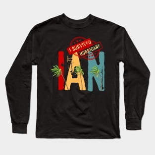 Hurricane Ian Long Sleeve T-Shirt